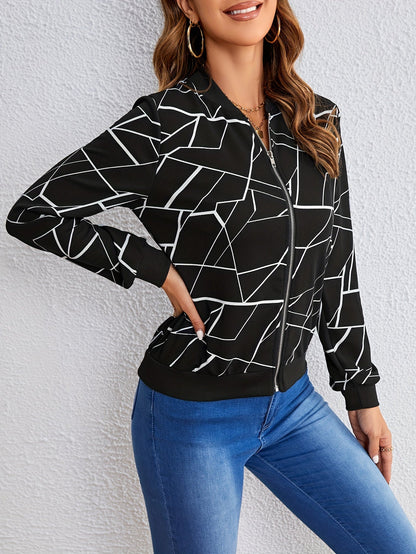 Marly™ | Geometrisch Patroon Dames Ritsjas