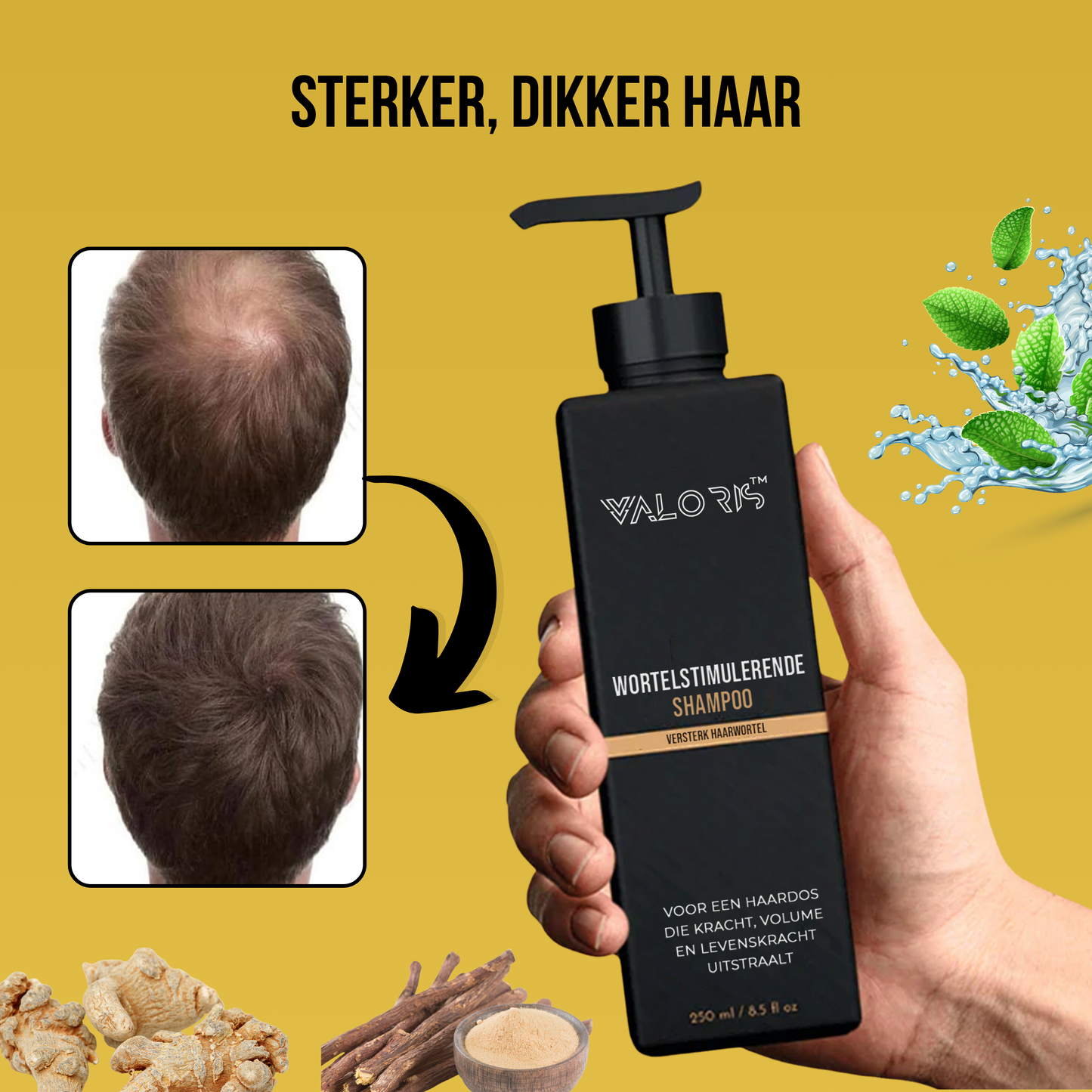 VALORIS™ - Stimulerende Haargoei shampoo!