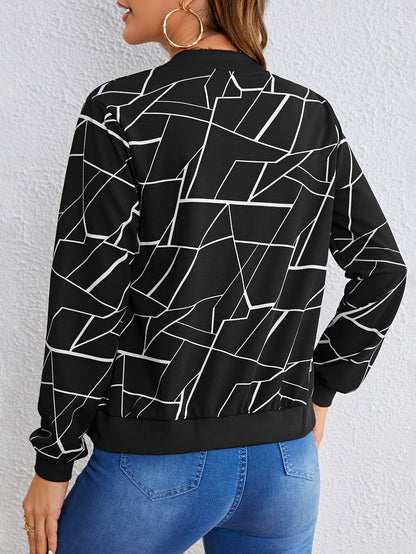 Marly™ | Geometrisch Patroon Dames Ritsjas